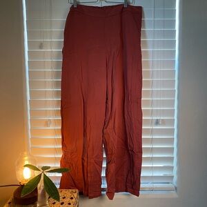 Old Navy Women's Terracotta Wide Leg Pants